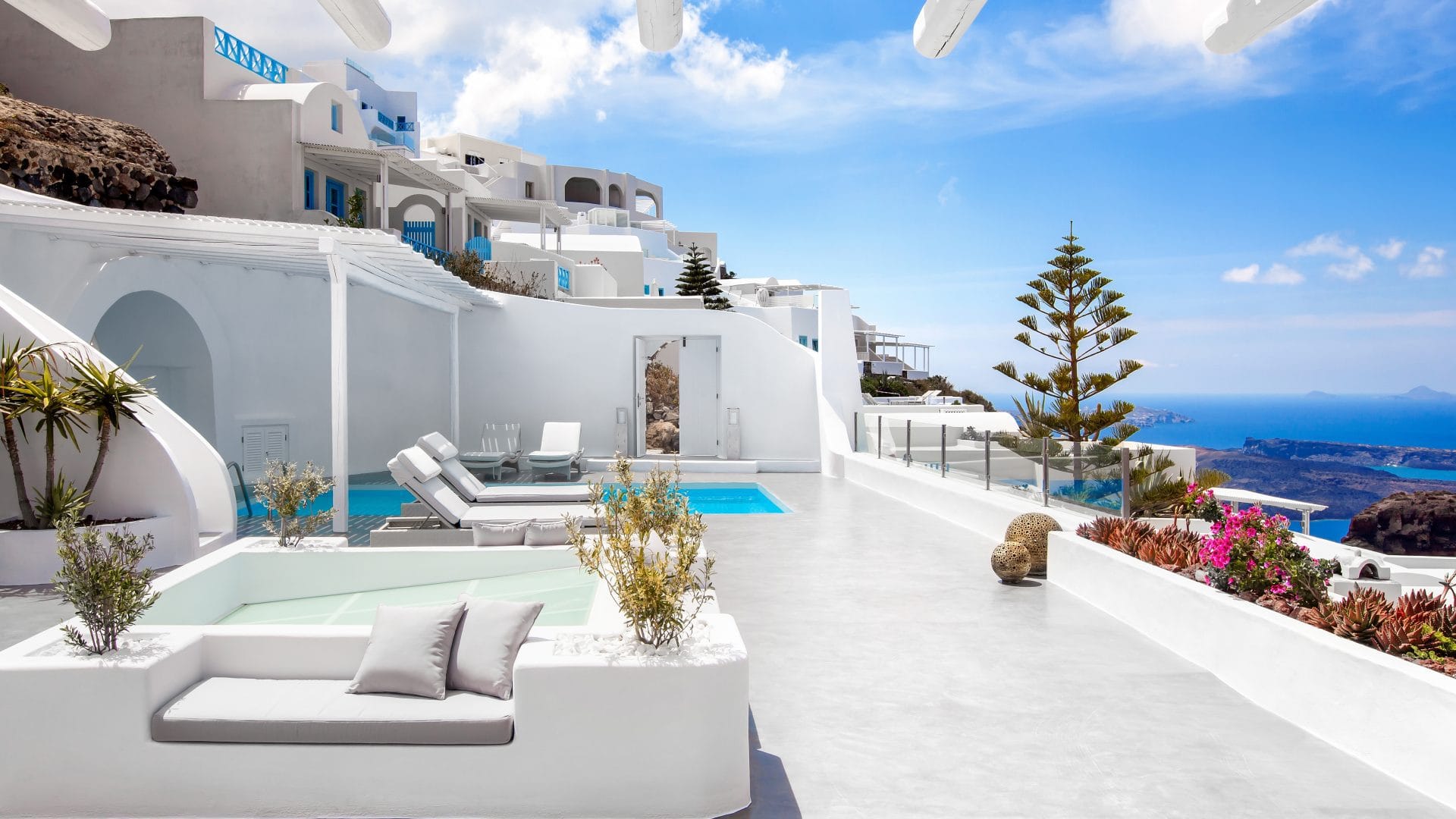 7 top villas with private pool in Santorini! | Greek Villas Boutique ...